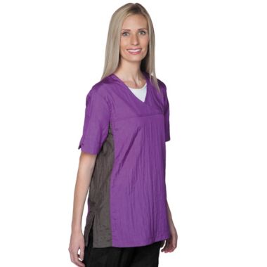 Insect Shield&reg; Size Large V-Neck Top in Purple. View a larger version of this product image.