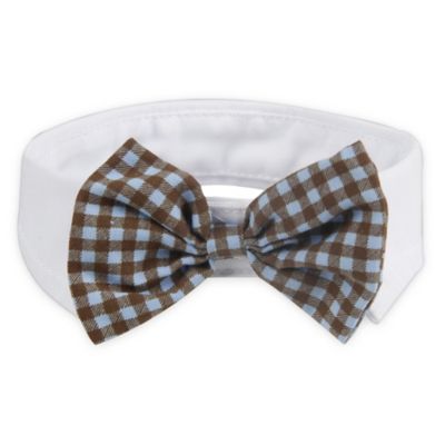 Fashionable and Trendy Dog Neck Tie in Black/White