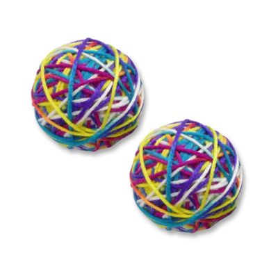 wool ball cat toy