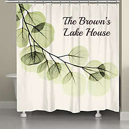 Laural Home® Eucalyptus 72-Inch x 71-Inch Shower Curtain