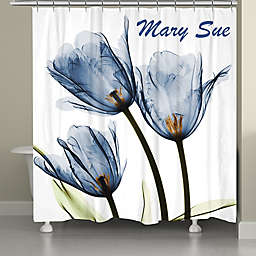 Laural Home® Tulip 72-Inch x 71-Inch Shower Curtain