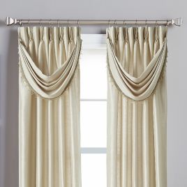 Spellbound Pinch Pleat Window Curtain Panel With Sound Asleep