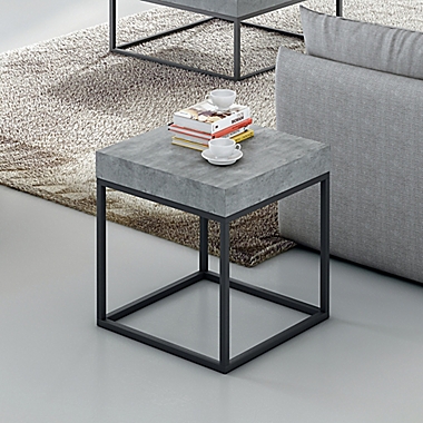 Tema Petra Side Table in Black. View a larger version of this product image.