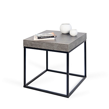 Tema Petra Side Table in Black. View a larger version of this product image.