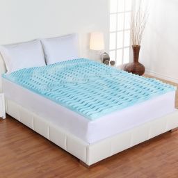 Authentic Comfort® 3-Inch Orthopedic 5-Zone Foam Mattress Topper