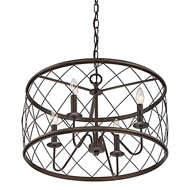 Quoizel&reg; Dury 4-Light Pendant Ceiling Fixture. View a larger version of this product image.