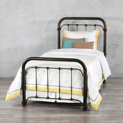 Wesley Allen Braden Aged Iron Bed | Bed Bath & Beyond