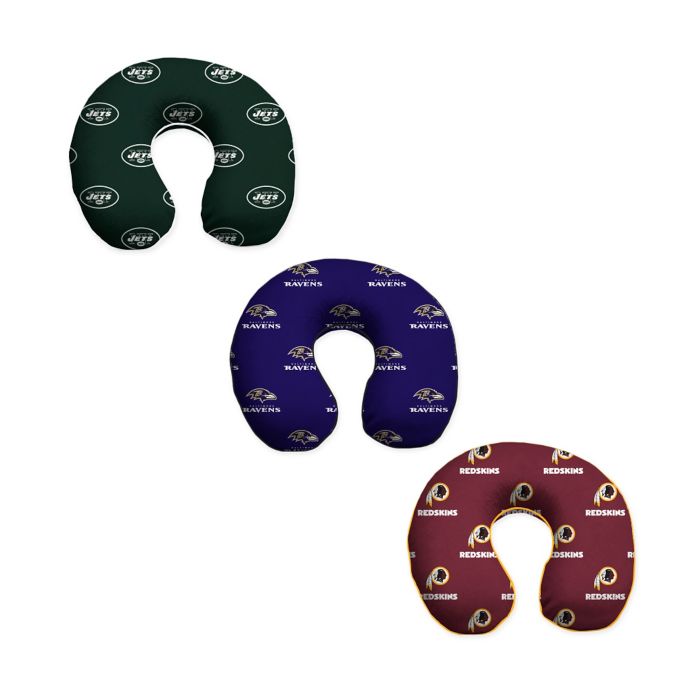 Nfl Memory Foam U Shaped Neck Travel Pillow Bed Bath Beyond