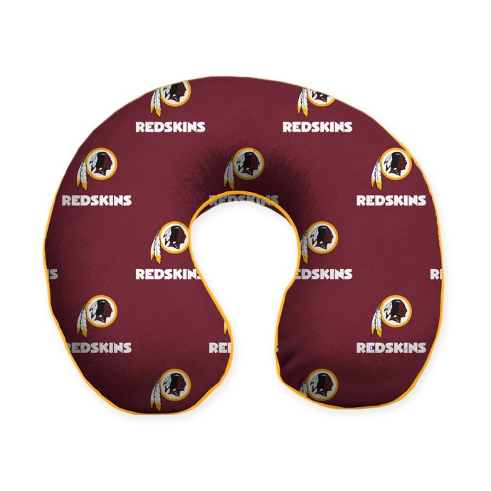 Nfl Washington Redskins Memory Foam U Shaped Neck Travel Pillow