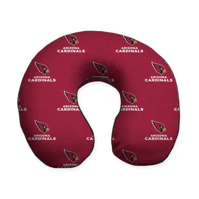 Nfl Arizona Cardinals Memory Foam U Shaped Neck Travel Pillow