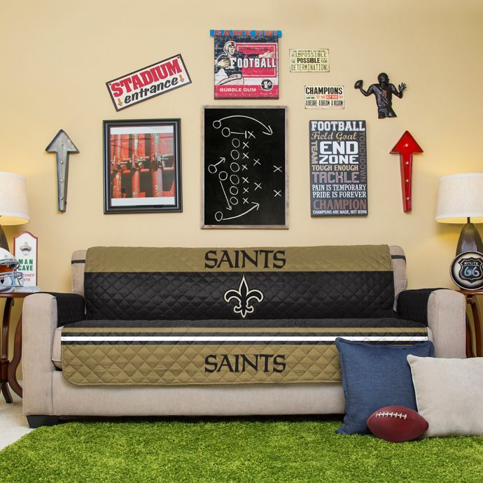 Nfl New Orleans Saints Sofa Cover Bed Bath Beyond