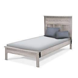 Sorelle Furniture Twin Platform Bed in Panel Grey