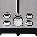 Alternate image 4 for Professional Series&reg; 2-Slice Stainless Steel Wide Slot Toaster