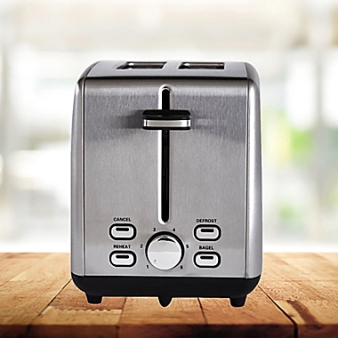 Professional Series&reg; 2-Slice Stainless Steel Wide Slot Toaster. View a larger version of this product image.