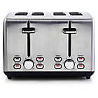 Alternate image 0 for Professional Series&reg; 4-Slice Stainless Steel Wide Slot Toaster