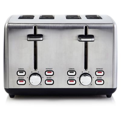 Professional Series&reg; 4-Slice Stainless Steel Wide Slot Toaster