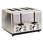 Alternate image 4 for Professional Series&reg; 4-Slice Stainless Steel Wide Slot Toaster