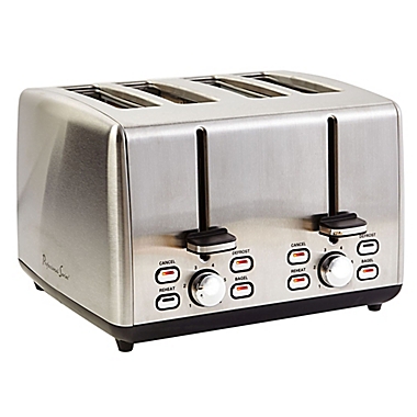 Professional Series&reg; 4-Slice Stainless Steel Wide Slot Toaster. View a larger version of this product image.