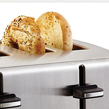 Professional Series&reg; 4-Slice Stainless Steel Wide Slot Toaster. View a larger version of this product image.