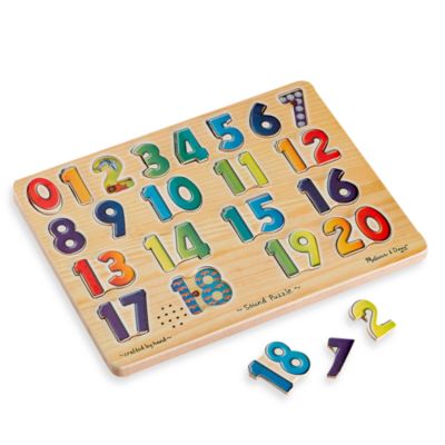 melissa and doug number puzzle