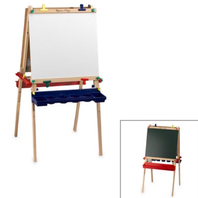 melissa and doug double sided wooden easel