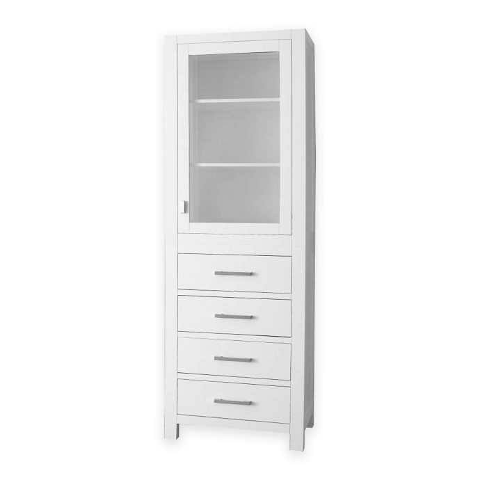 Avanity Modero 24 Inch Linen Tower In White Bed Bath Beyond