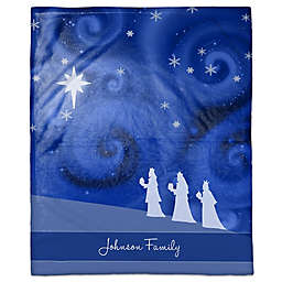 Starry 3 Kings Custom Throw Blanket