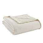Alternate image 0 for Micro Flannel&reg; to Sherpa Full/Queen Blanket in Ivory