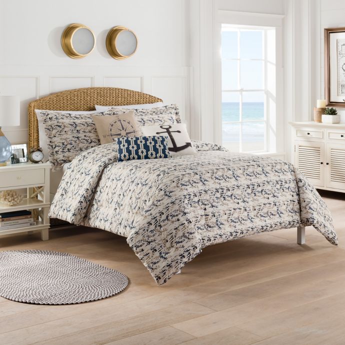 Dockside Comforter Set in Blue | Bed Bath & Beyond
