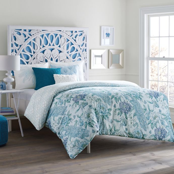 teal ruffle bed skirt