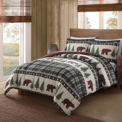 Remington® Boucher Woods Comforter Set in Tan | Bed Bath ...