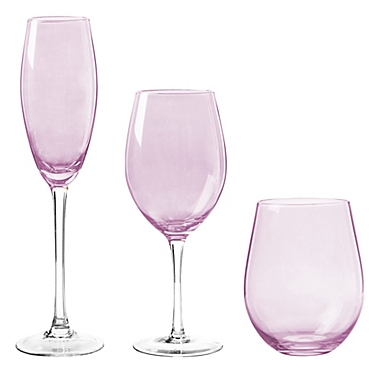 Qualia Radiance Wine Glass Collection in Amethyst. View a larger version of this product image.