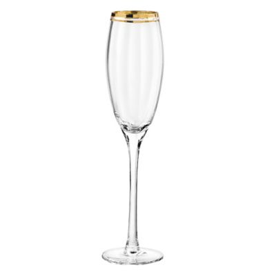 gold champagne glasses