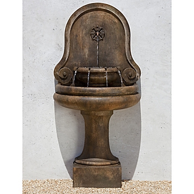 Campania Valencia Outdoor Fountain in Pietra Vecchia. View a larger version of this product image.