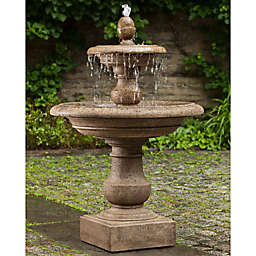 Campania Caterina Outdoor Fountain in Brownstone
