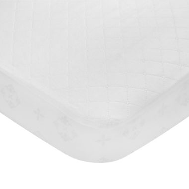carter&#39;s&reg; Cotton Fitted Quilted Crib Pad. View a larger version of this product image.