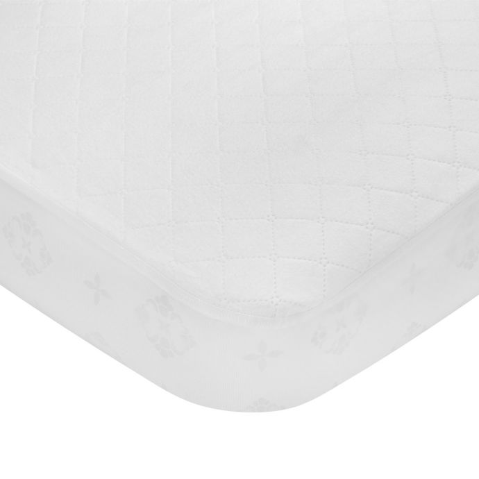 Carter S Cotton Fitted Quilted Crib Pad Bed Bath Beyond