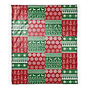 Christmas Quilt Throw Blanket