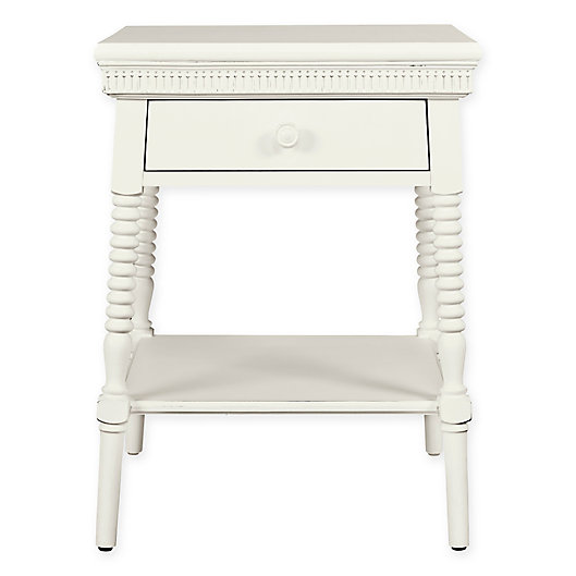 Alternate image 1 for Stone & Leigh™ Smiling Hill Bedside Table in Marshmallow
