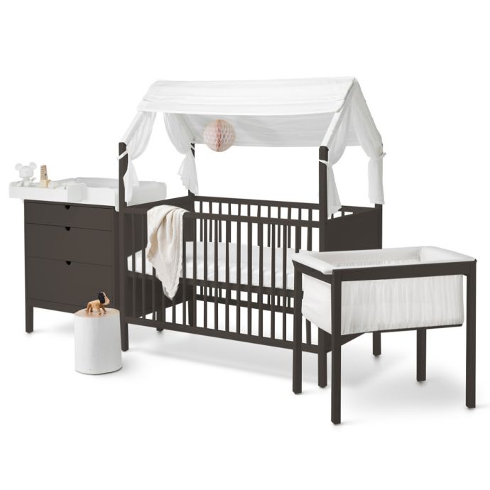 Stokke Home Nursery Furniture Collection In Hazy Grey White