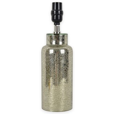 small glass lamp base