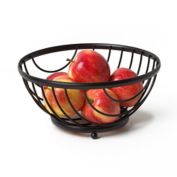 Spectrum&reg; Ashley&trade; Fruit Bowl in Black