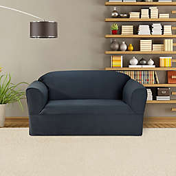 FurnitureSkins™ Bayview 1-Piece Loveseat Wrap Style Slipcover