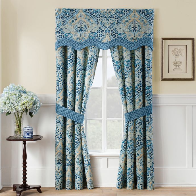 Waverly Moonlit Shadows 84 Inch Window Curtain Panel Pair And