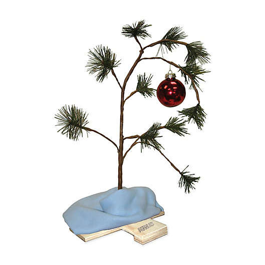 Alternate image 1 for Peanuts® Charlie Brown 24-Inch Christmas Tree with Music Chip