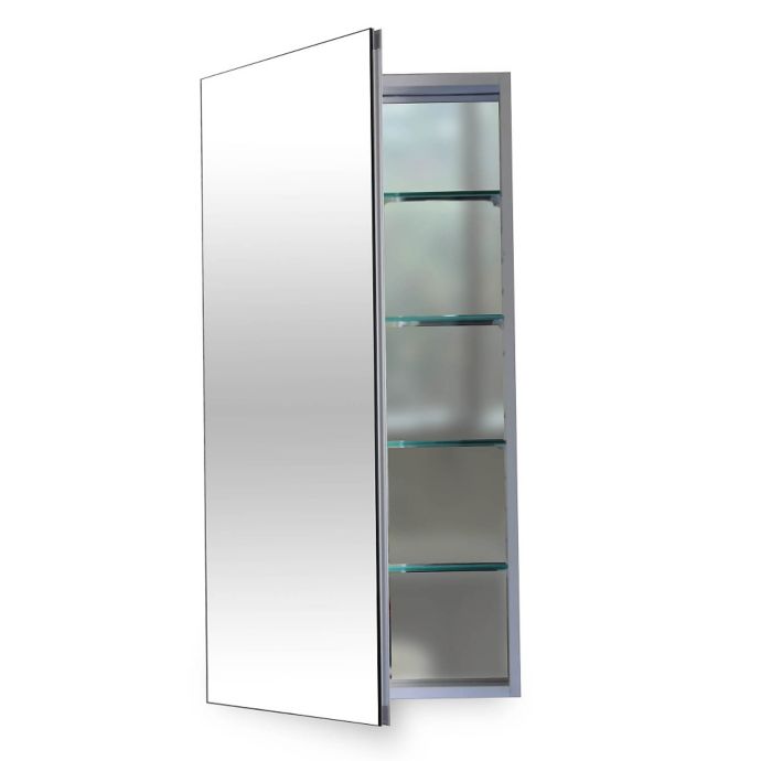 Flawless 12 Inch Medicine Cabinet In Silver Bed Bath Beyond