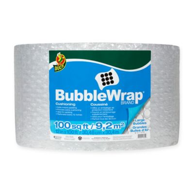 Duck&reg; Large Clear Bubble Wrap&reg; Cushioning