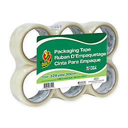 Duck® 6-Pack Clear Packaging Tape