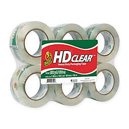 HD Clear™ Packaging Tape, 6-pack, 1.88 in. x 109.3 yd.