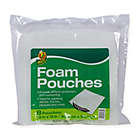 Alternate image 0 for Duck&reg; Foam Pouches in White (8-Pack) 12in. x 12in.